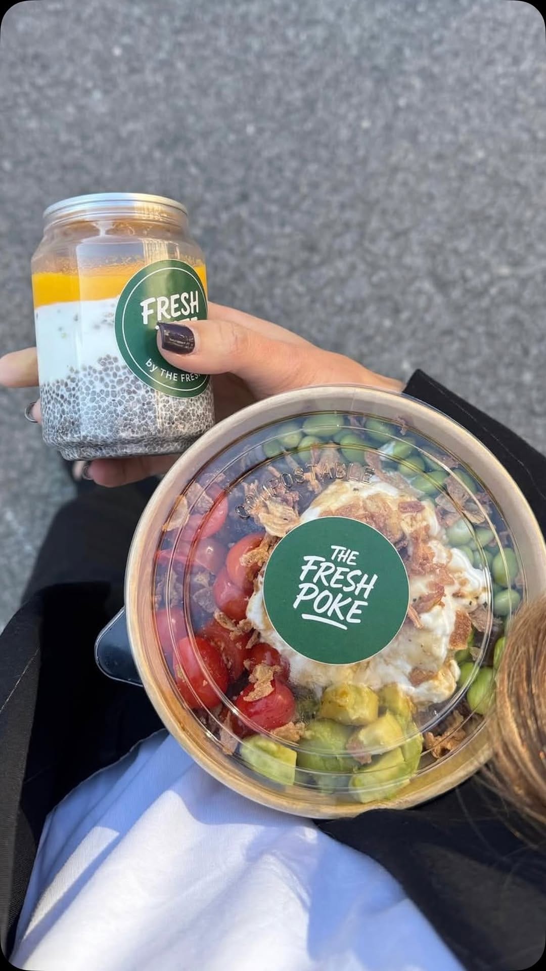 Post 1 by The Fresh Poke® — Poke Bowls on Instagram (video)