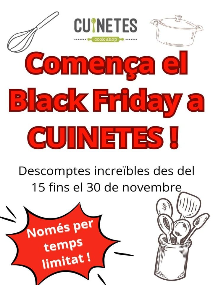 Post 6 by Cuinetes Cook Shop on Instagram (image)