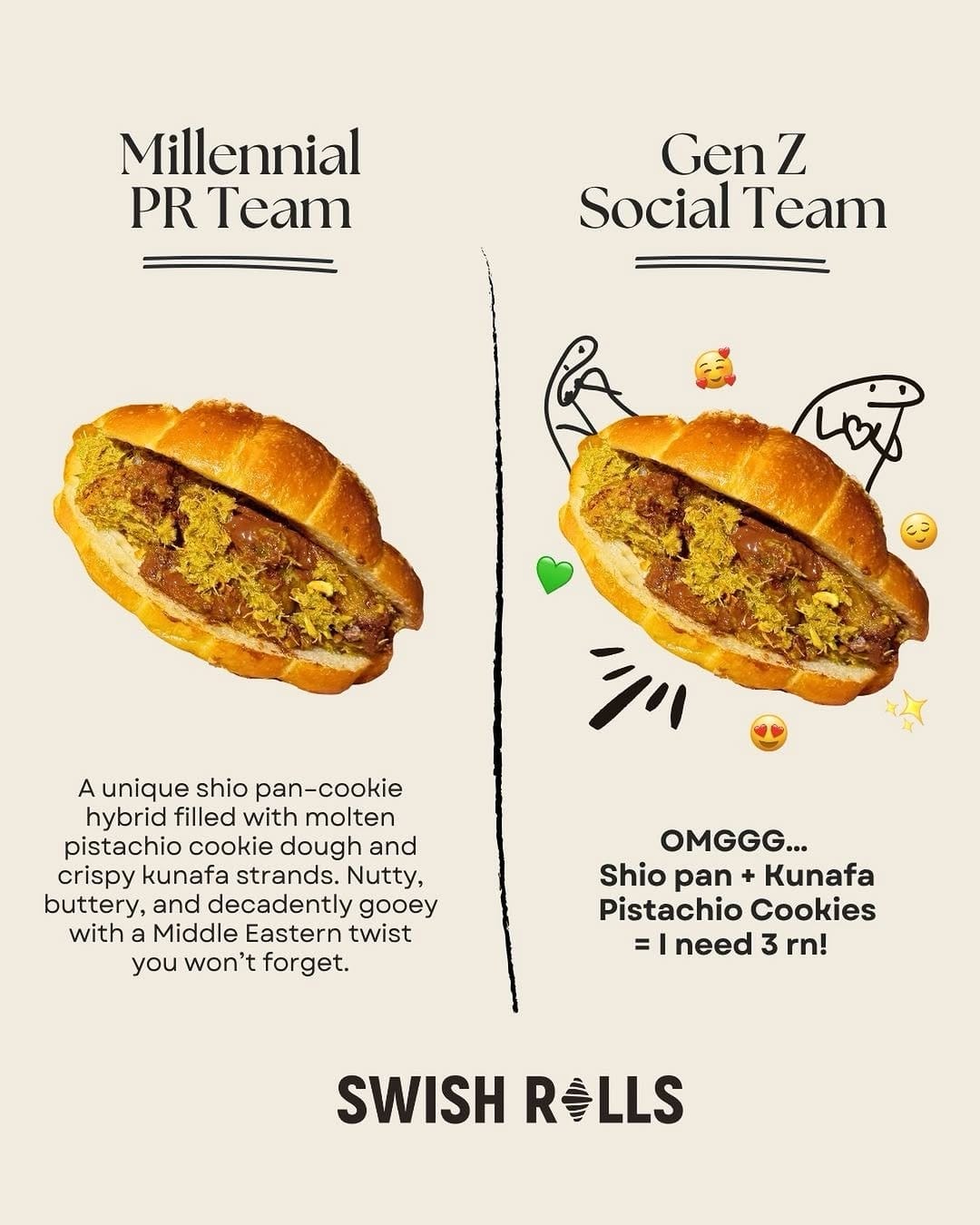 Post 6 by Swish Rolls on Instagram (image)