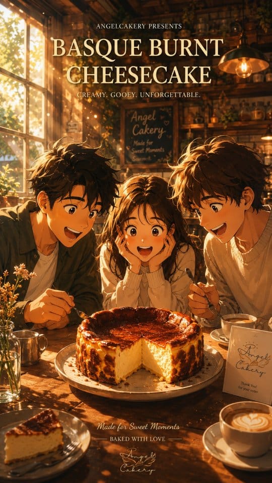 Post 4 by BASQUE BURNT CHEESECAKE on Instagram (video)