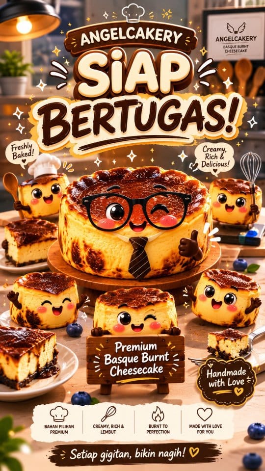 Post 9 by BASQUE BURNT CHEESECAKE on Instagram (video)
