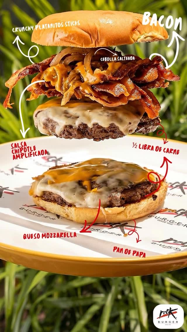 Post 10 by Rock Burger Panamá | Burgers, Sandwiches y Más on Instagram (video)