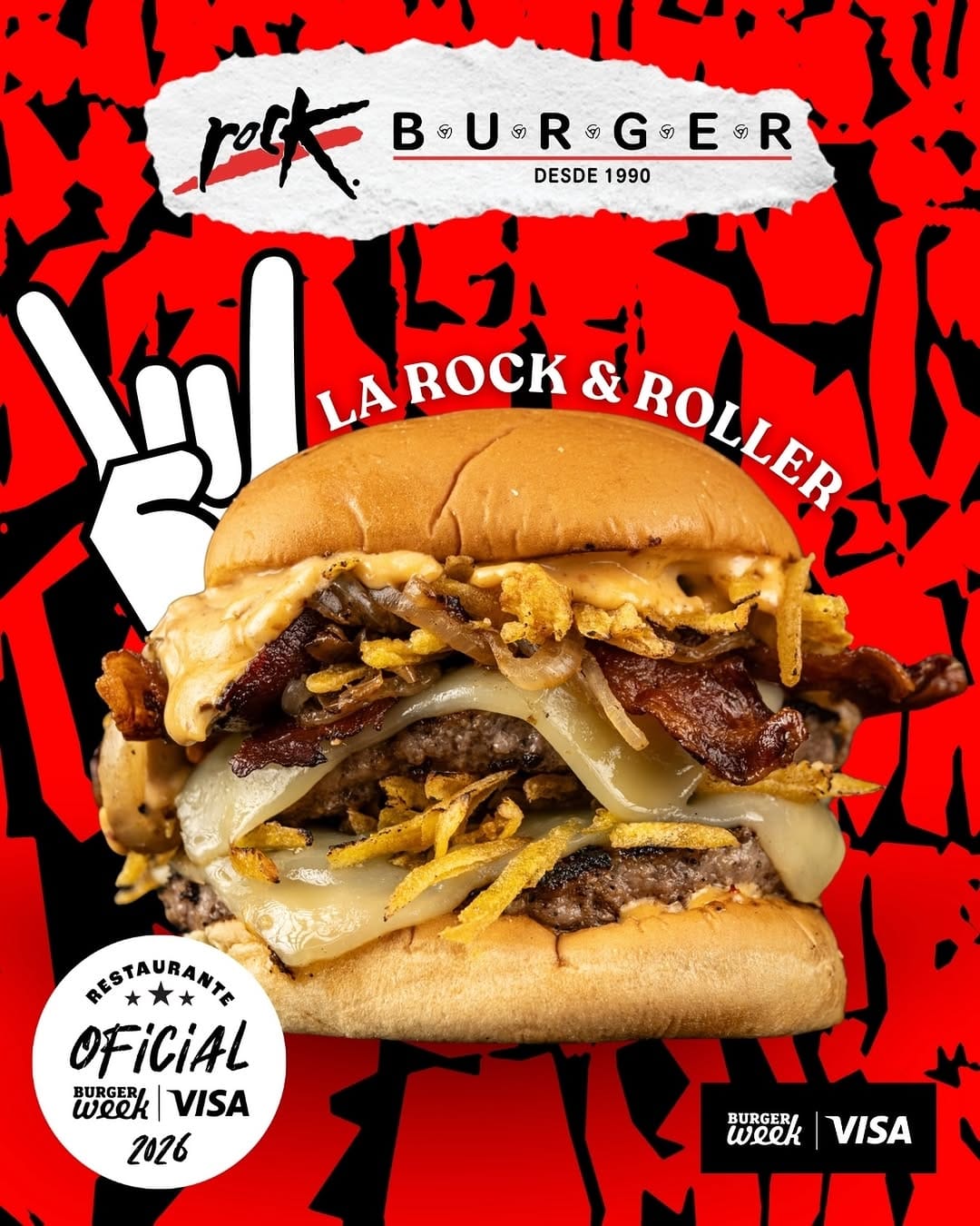 Post 8 by Rock Burger Panamá | Burgers, Sandwiches y Más on Instagram (image)