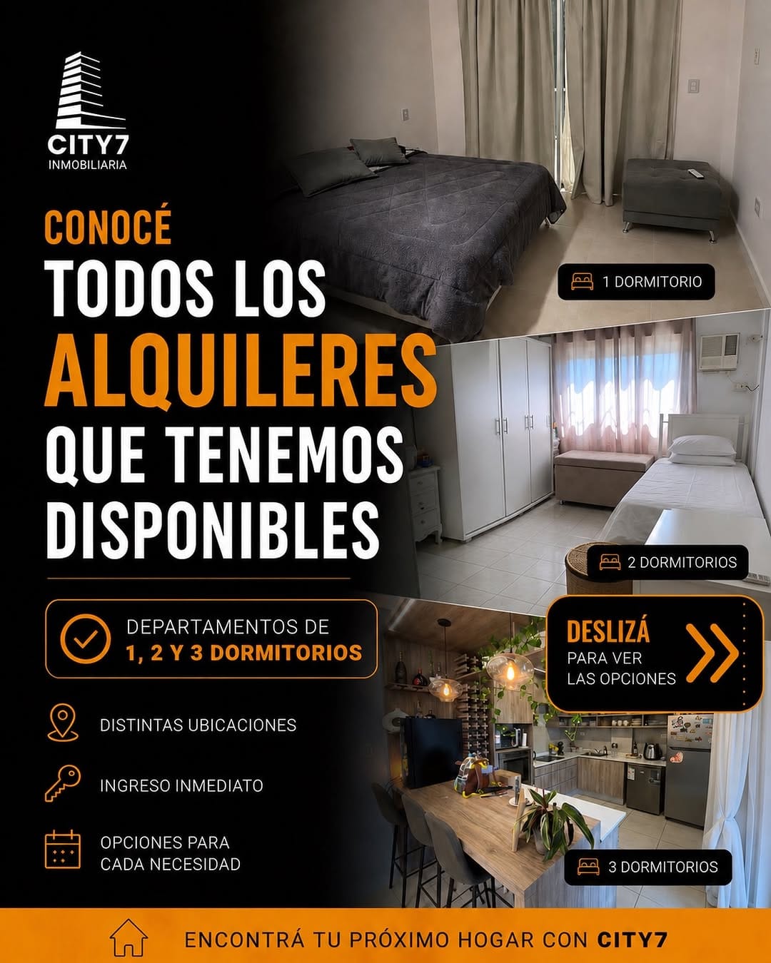 Post 1 by City7 Inmobiliaria on Instagram (carousel)