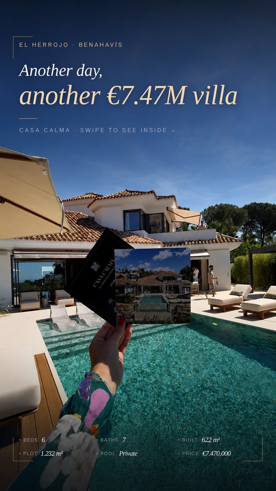 Post 3 by Olena Baliuk | Luxury Real Estate | Marbella on Instagram (video)