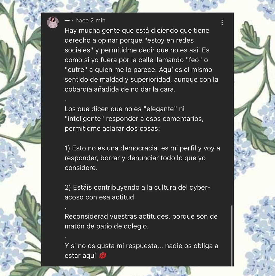 Post 9 by Irene Rodríguez on Instagram (image)