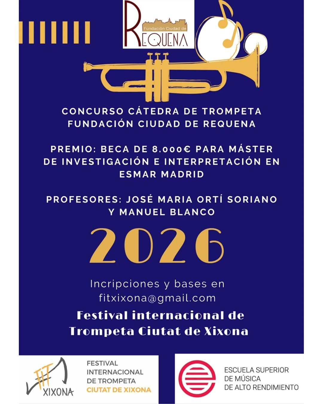 Post 1 by ESMAR | Escuela Superior de Música de Alto Rendimiento on Instagram (image)