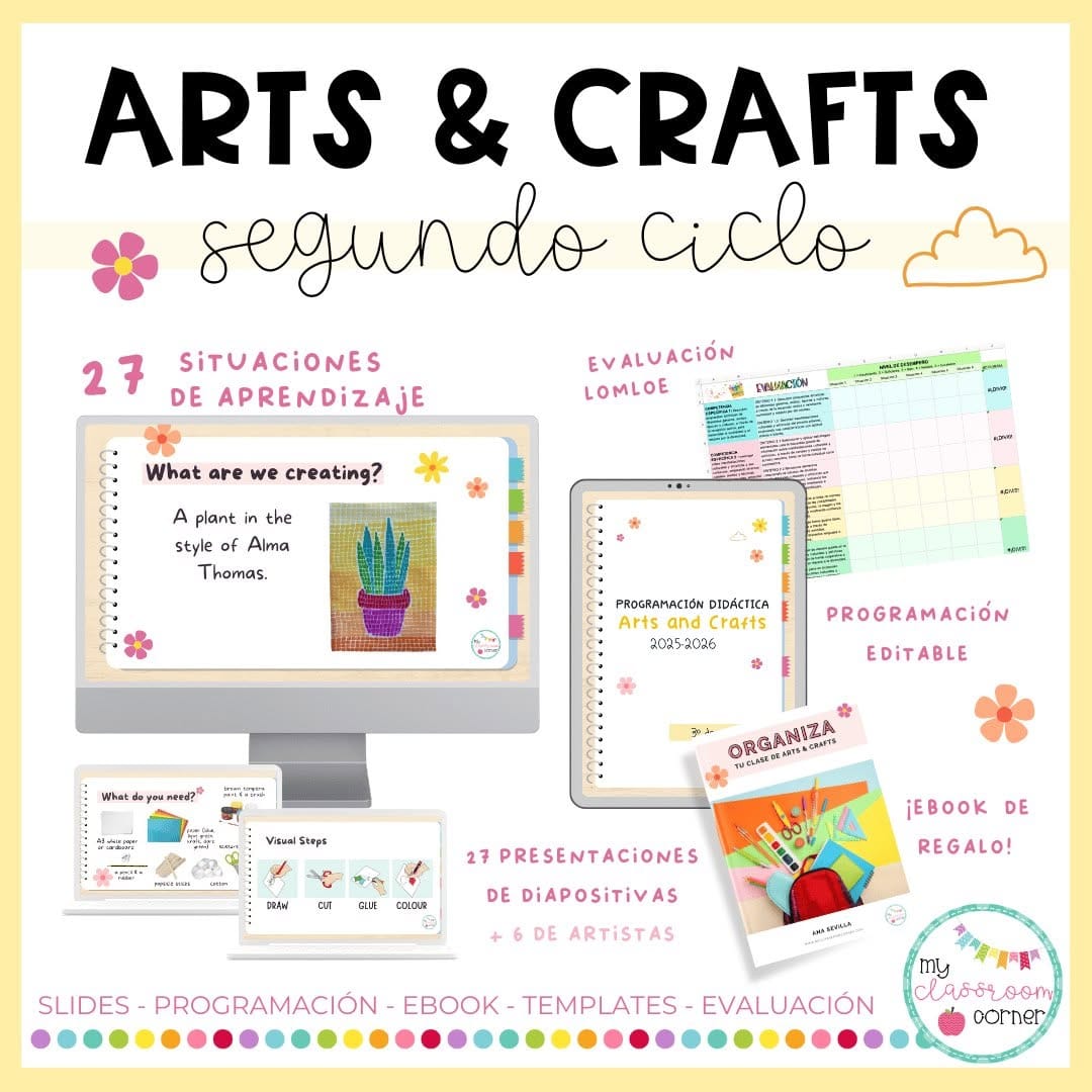 Post 9 by Ana  |  English, Arts & Primary School Teacher on Instagram (carousel)