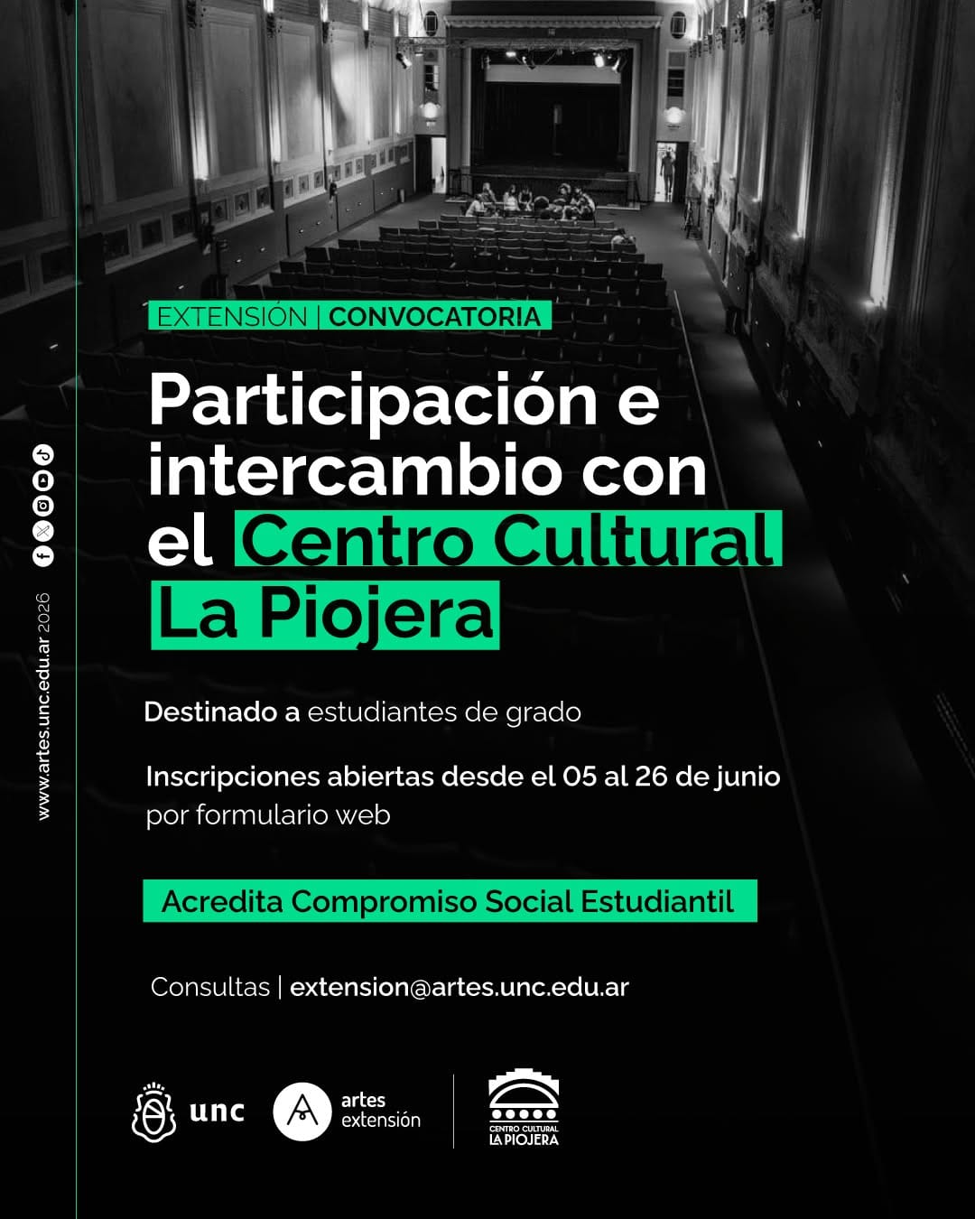 Post 2 by Facultad de Artes UNC on Instagram (carousel)