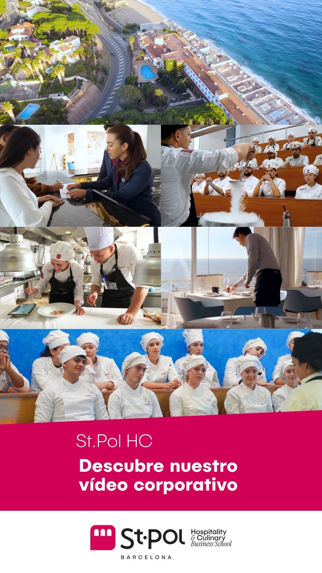 Post 8 by Sant Pol Hospitality & Culinary Business School - Barcelona on Instagram (video)