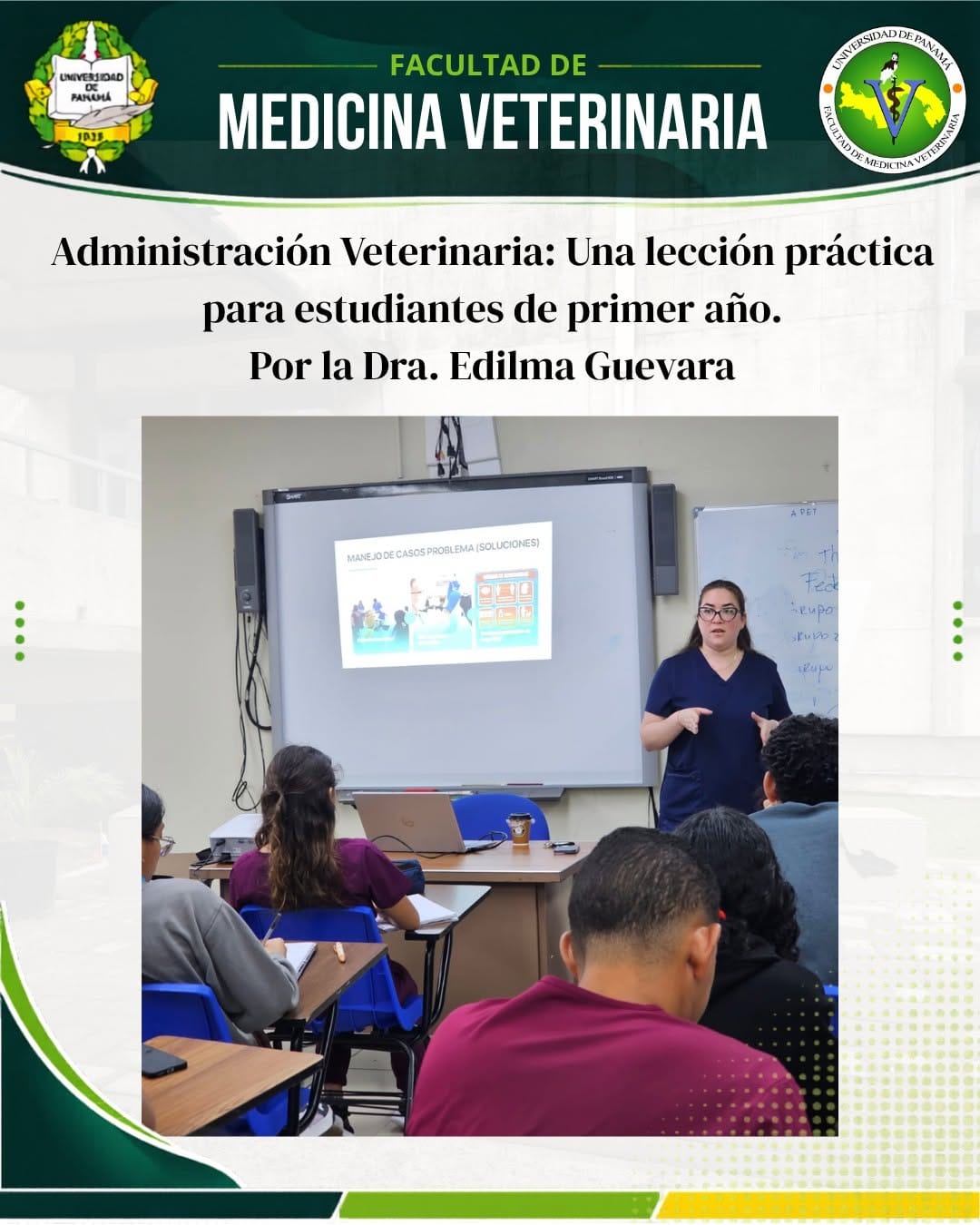 Post 3 by FacultadMedicinaVeterinariaUP on Instagram (carousel)