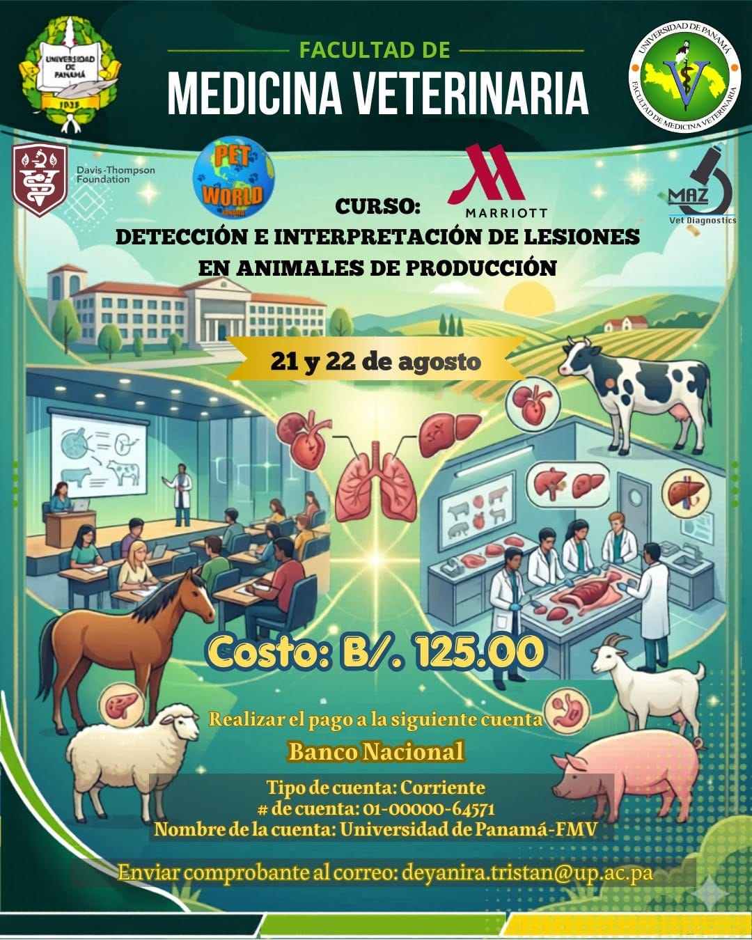 Post 6 by FacultadMedicinaVeterinariaUP on Instagram (carousel)