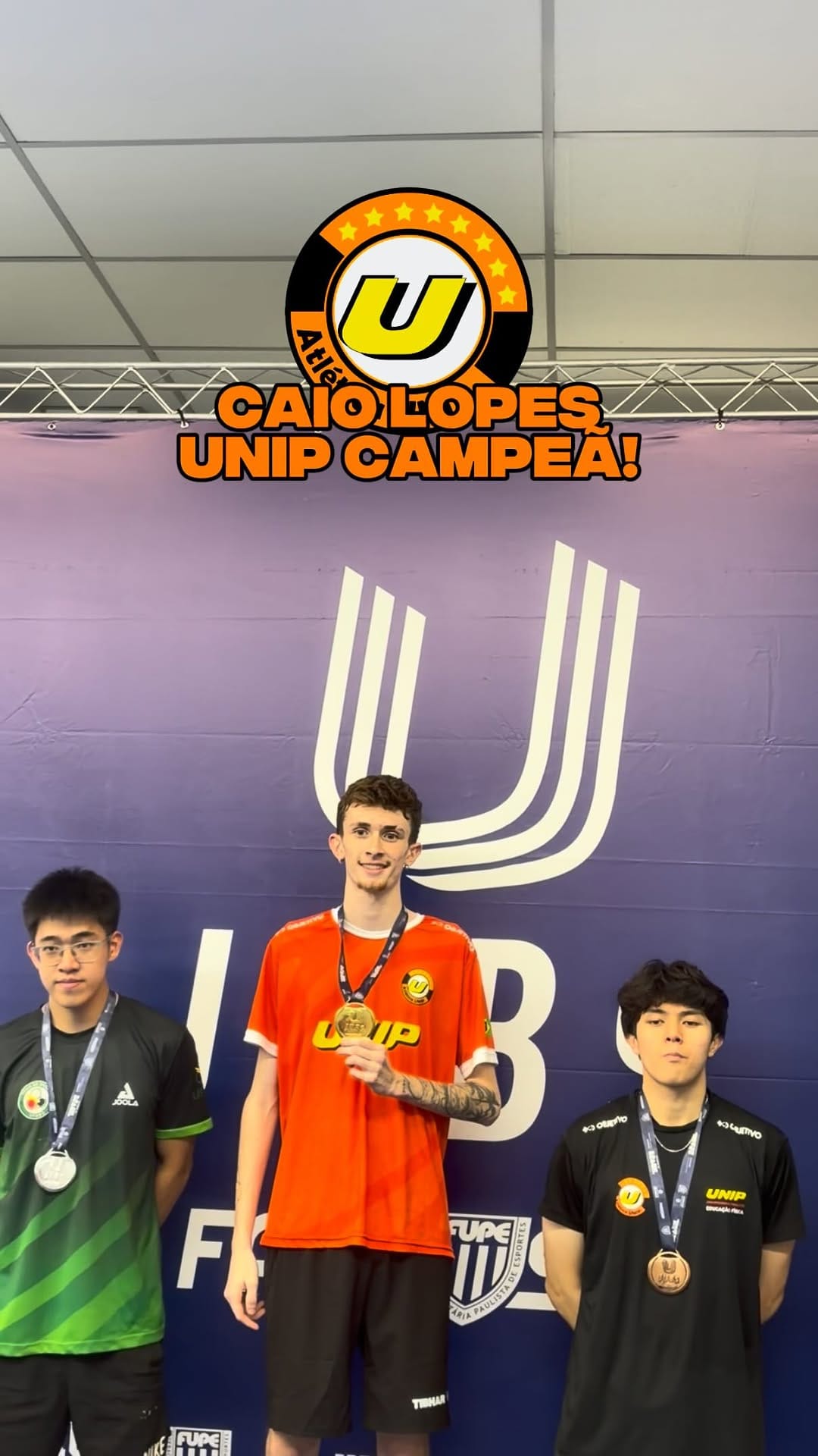 Post 7 by ATLÉTICA UNIP on Instagram (video)