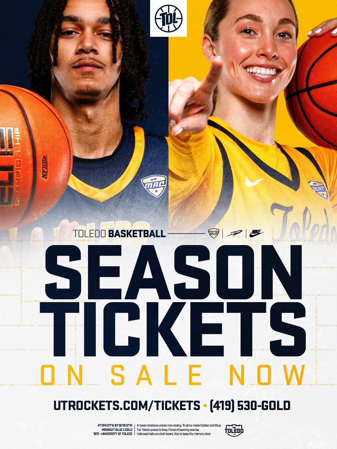 Post 3 by Toledo Men's Basketball on Instagram (image)
