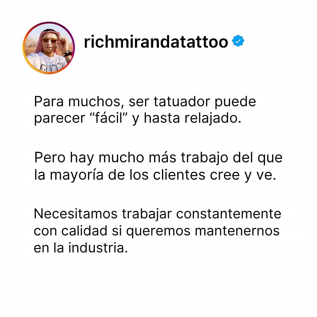 Post 8 by Rich Miranda | Tatuador Profesional on Instagram (carousel)