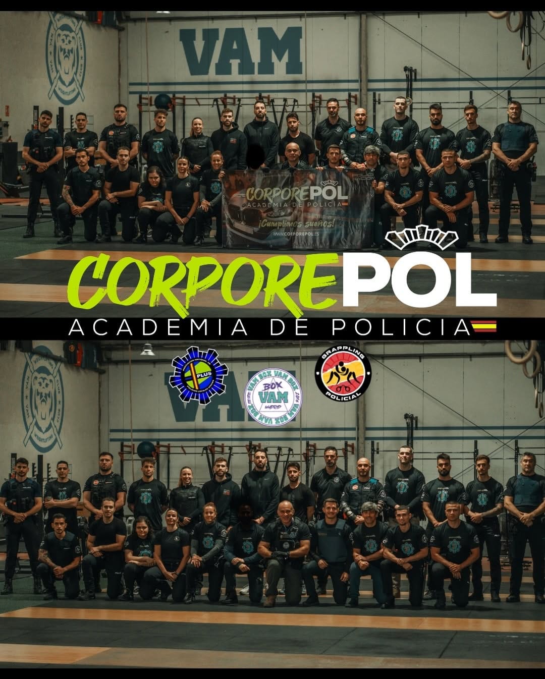 Post 3 by CORPOREPOL | Academia de Policía on Instagram (carousel)