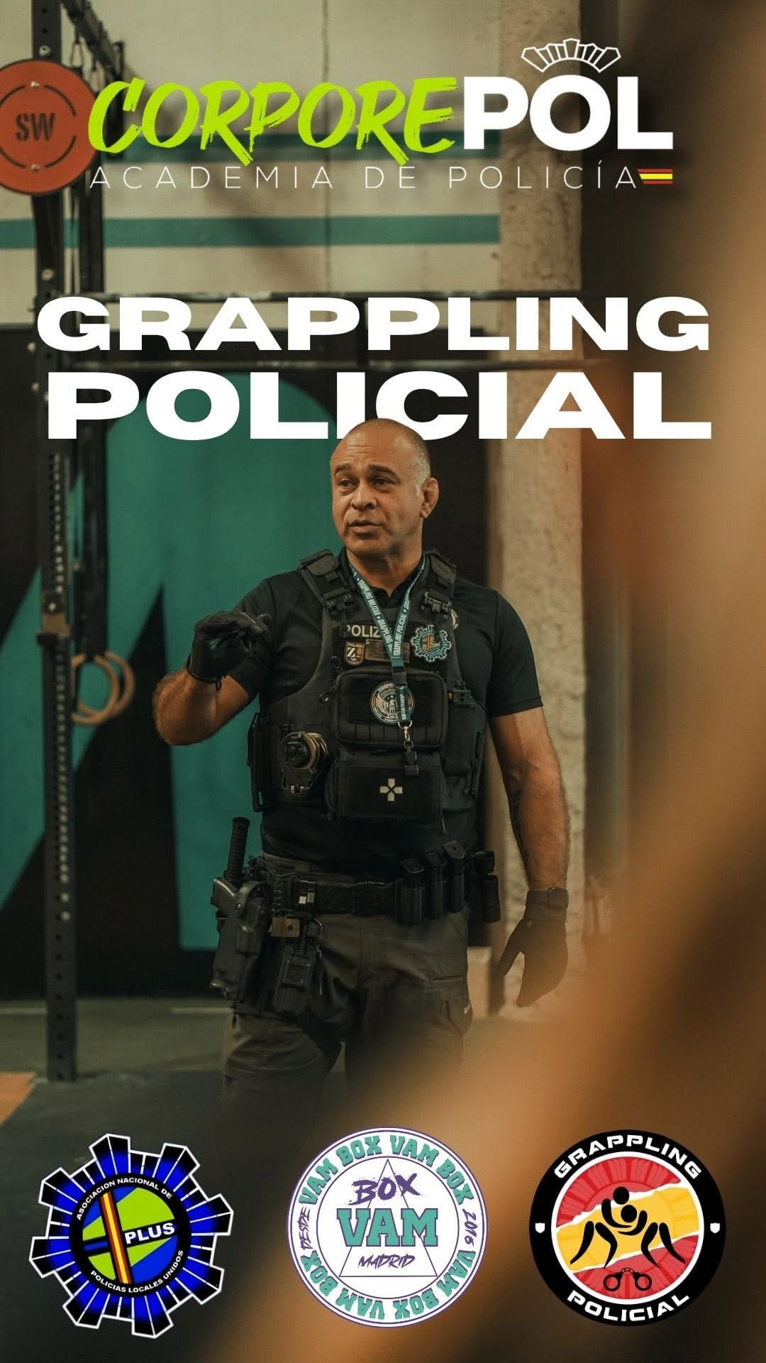 Post 5 by CORPOREPOL | Academia de Policía on Instagram (video)