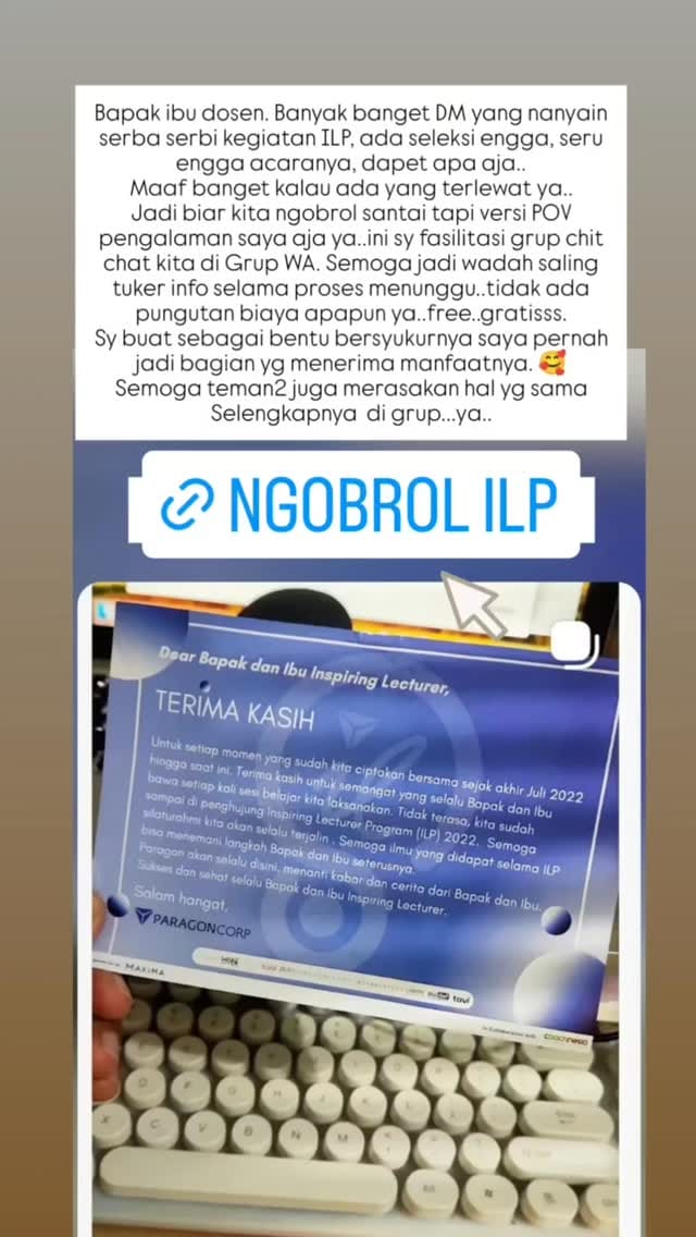 Post 1 by Vivin Zulfa Atina on Instagram (video)