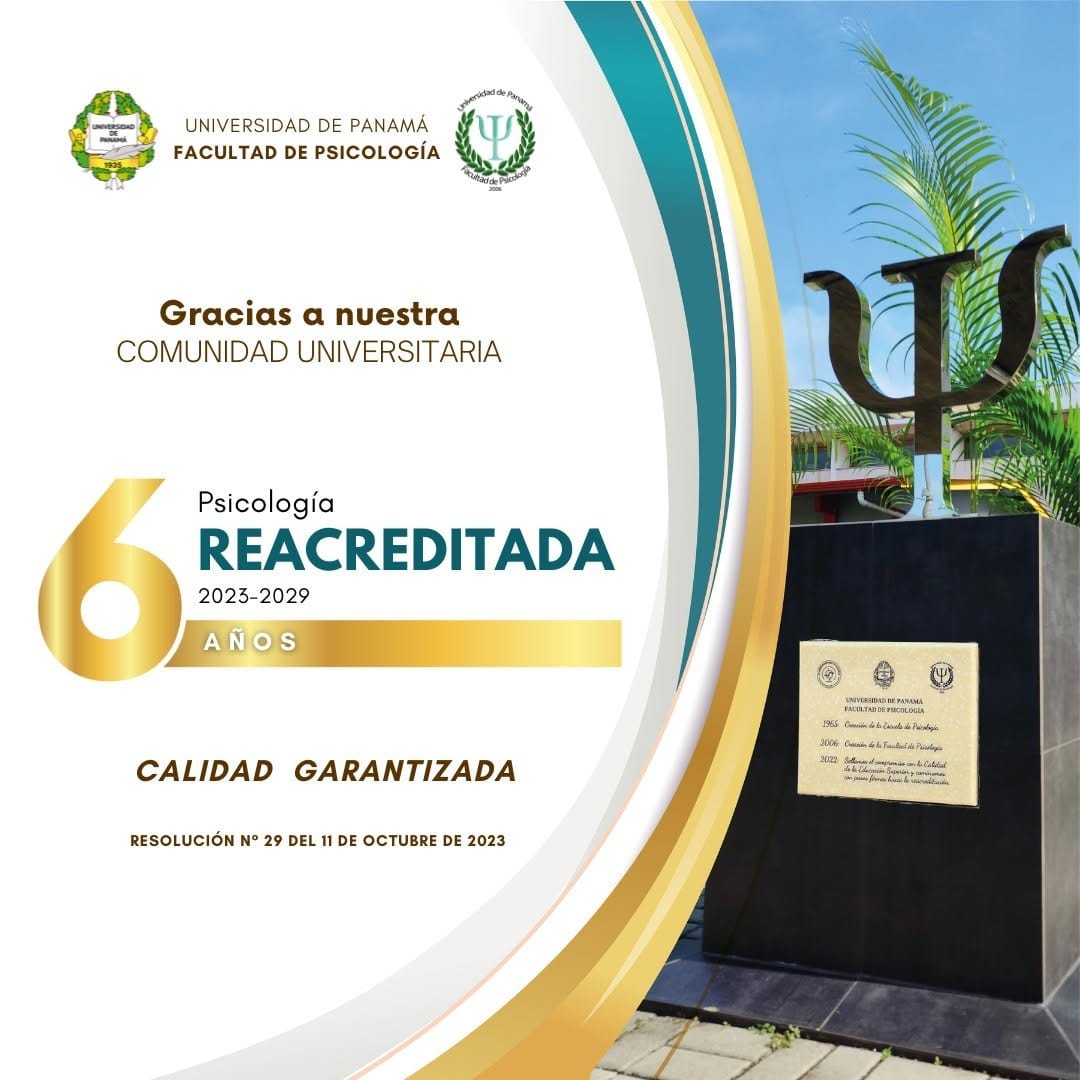 Post 10 by Facultad de Psicología de la Universidad de Panamá on Instagram (image)