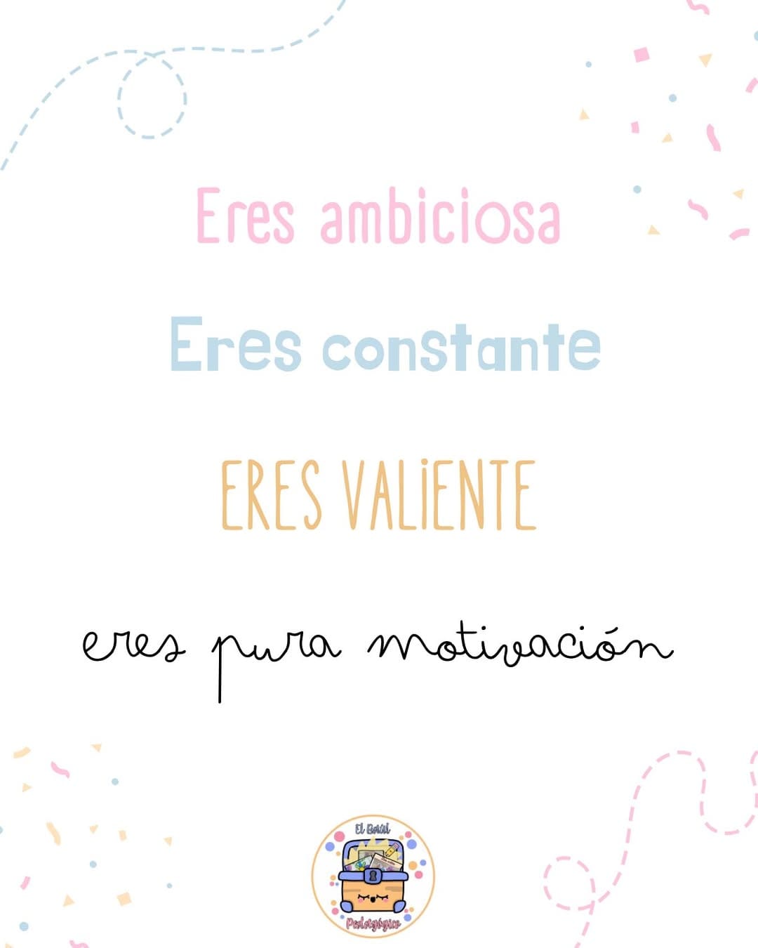 Post 2 by Cristina • Pedagogía & Recursos on Instagram (image)