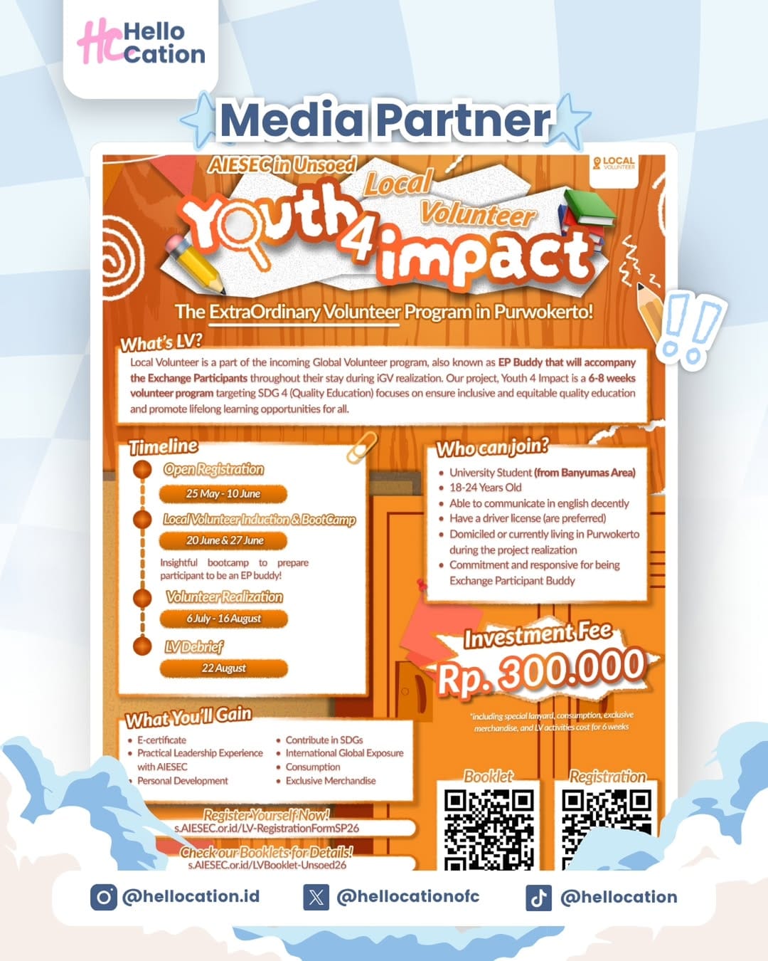 Post 1 by HELLOCATION OFFICIAL | Halo Edukasi Indonesia on Instagram (image)