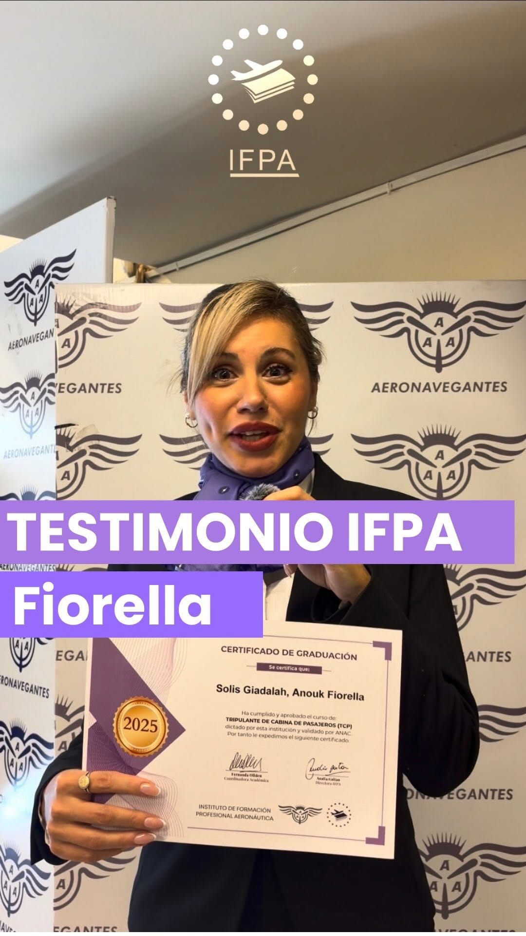 Post 4 by IFPA - Instituto de Formación Profesional Aeronáutica on Instagram (video)