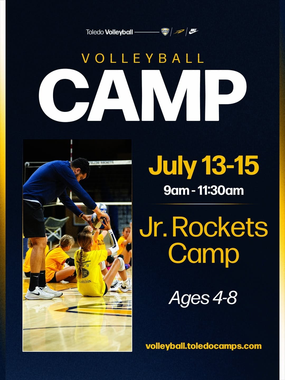 Post 8 by Toledo Volleyball on Instagram (image)