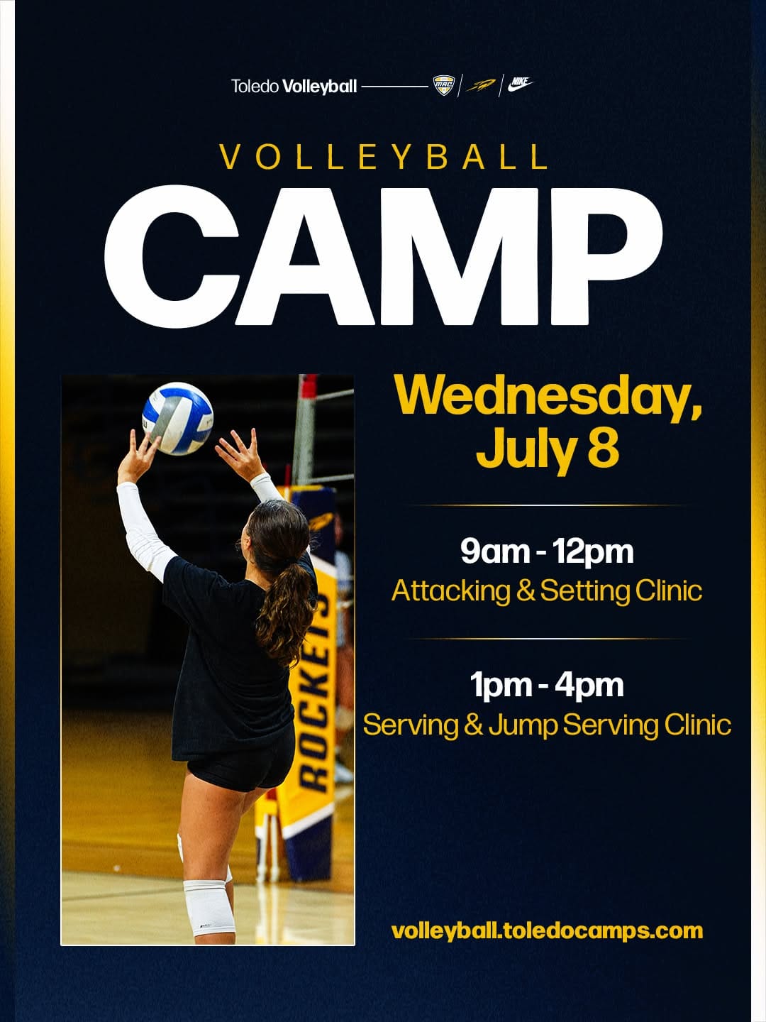 Post 3 by Toledo Volleyball on Instagram (carousel)