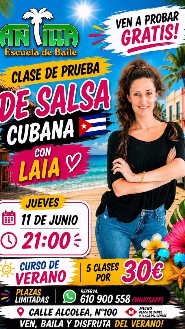 Post 4 by Escuela de baile Antilla | Clases de baile on Instagram (video)