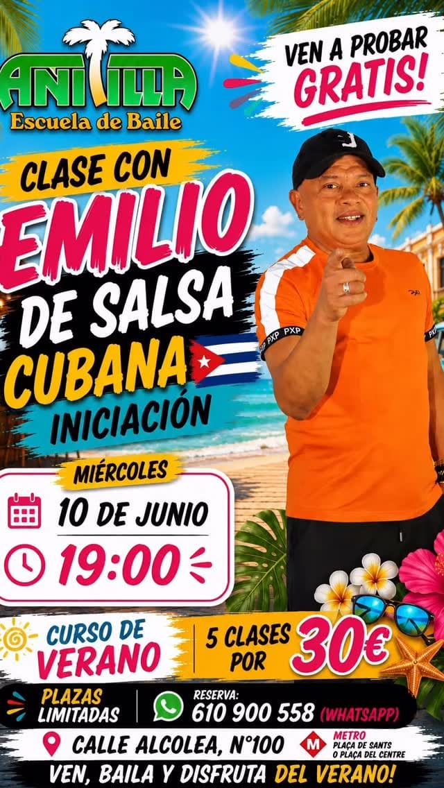 Post 3 by Escuela de baile Antilla | Clases de baile on Instagram (video)