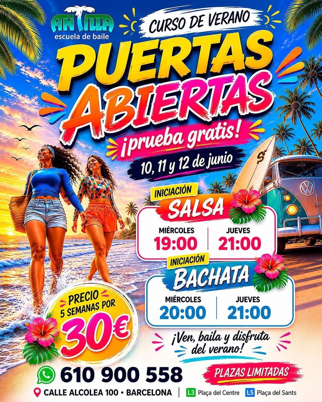 Post 6 by Escuela de baile Antilla | Clases de baile on Instagram (image)