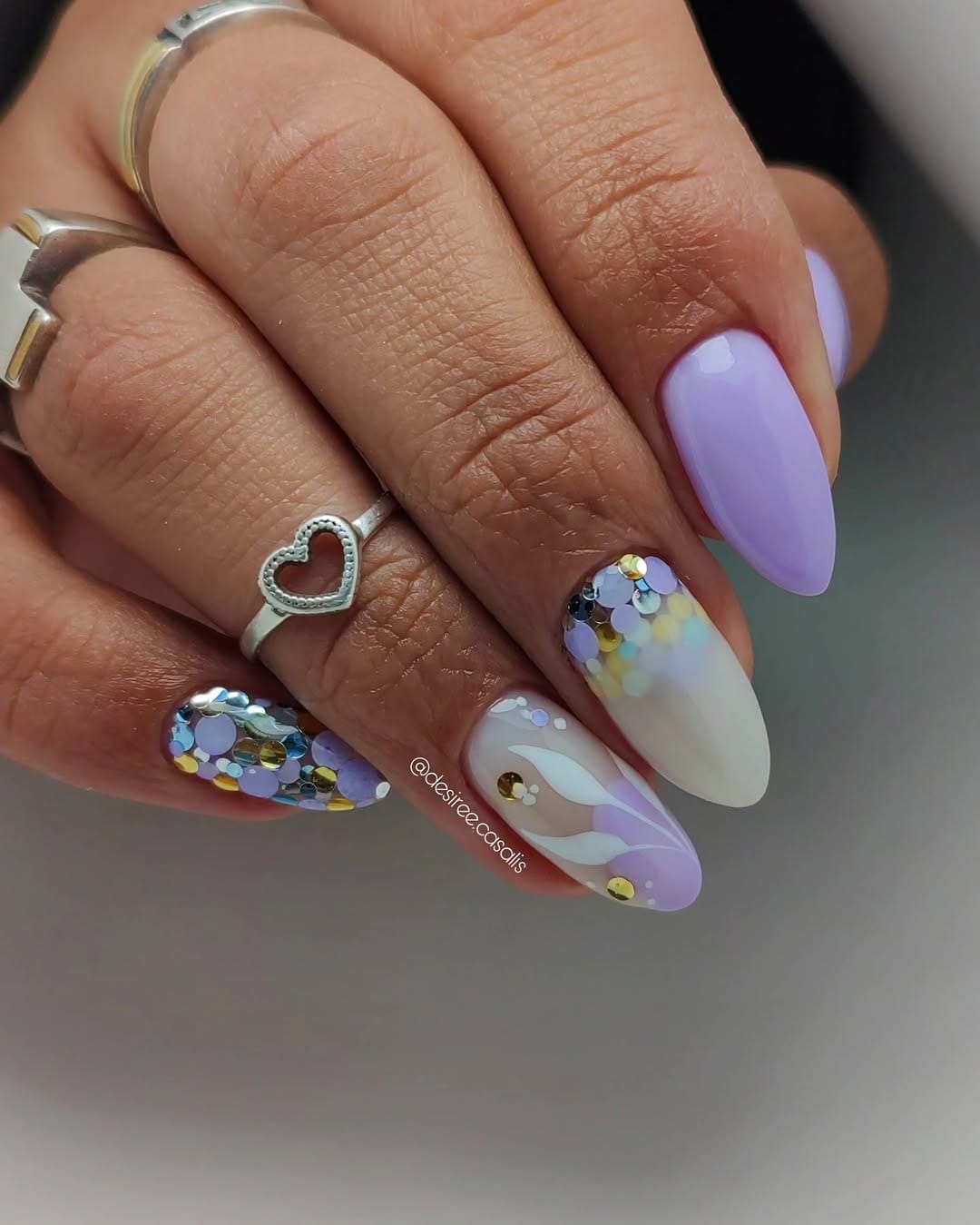 Post 7 by Desirée Casalis - Nail Artist on Instagram (image)