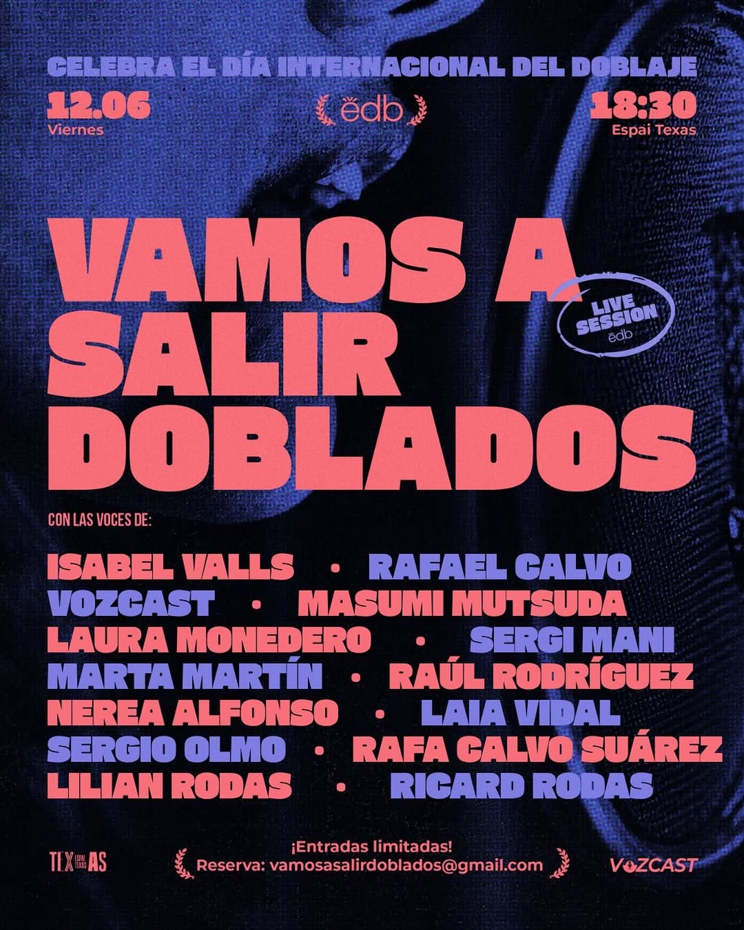 Post 2 by Escuela Doblaje Barcelona on Instagram (image)