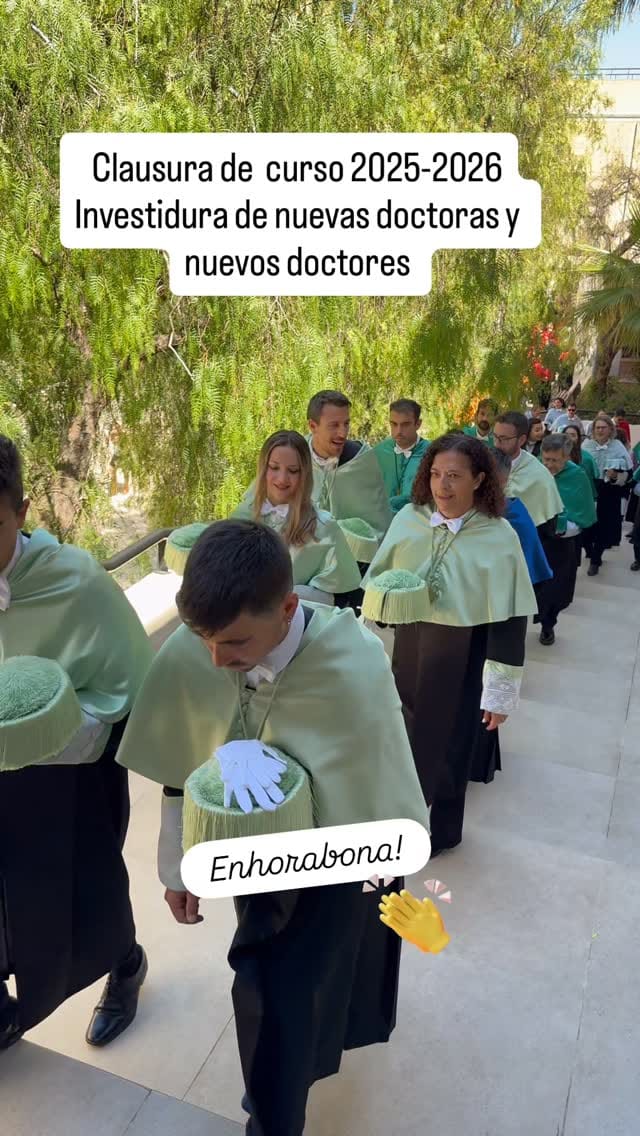 Post 10 by Universidad de Alicante UA on Instagram (video)