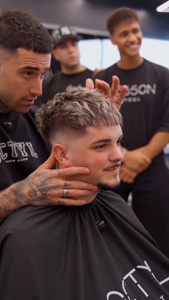 Post 1 by Oche Barber Blesson on Instagram (video)
