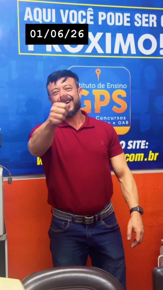 Post 1 by GPS CURSOS E CONCURSOS. on Instagram (video)