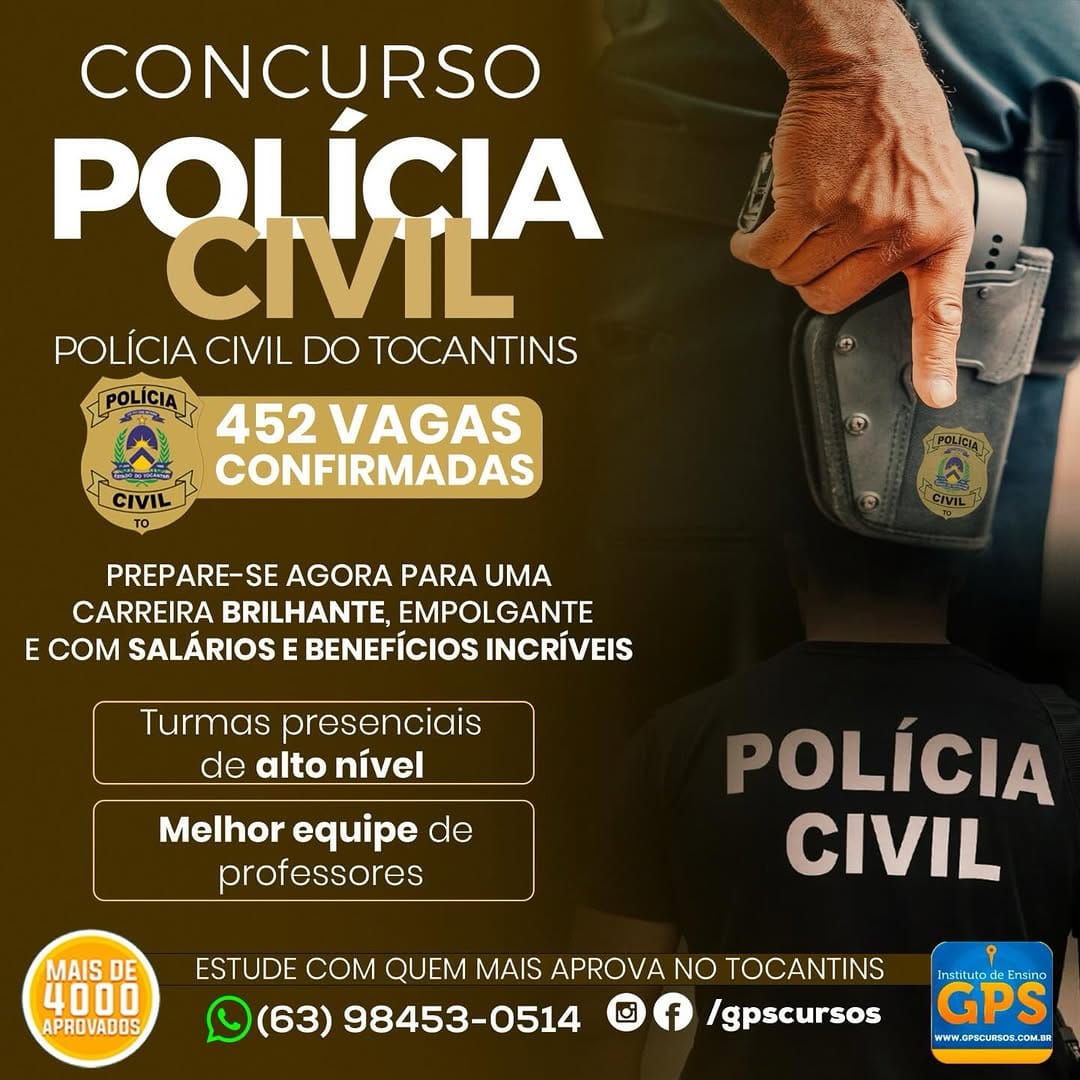 Post 9 by GPS CURSOS E CONCURSOS. on Instagram (image)