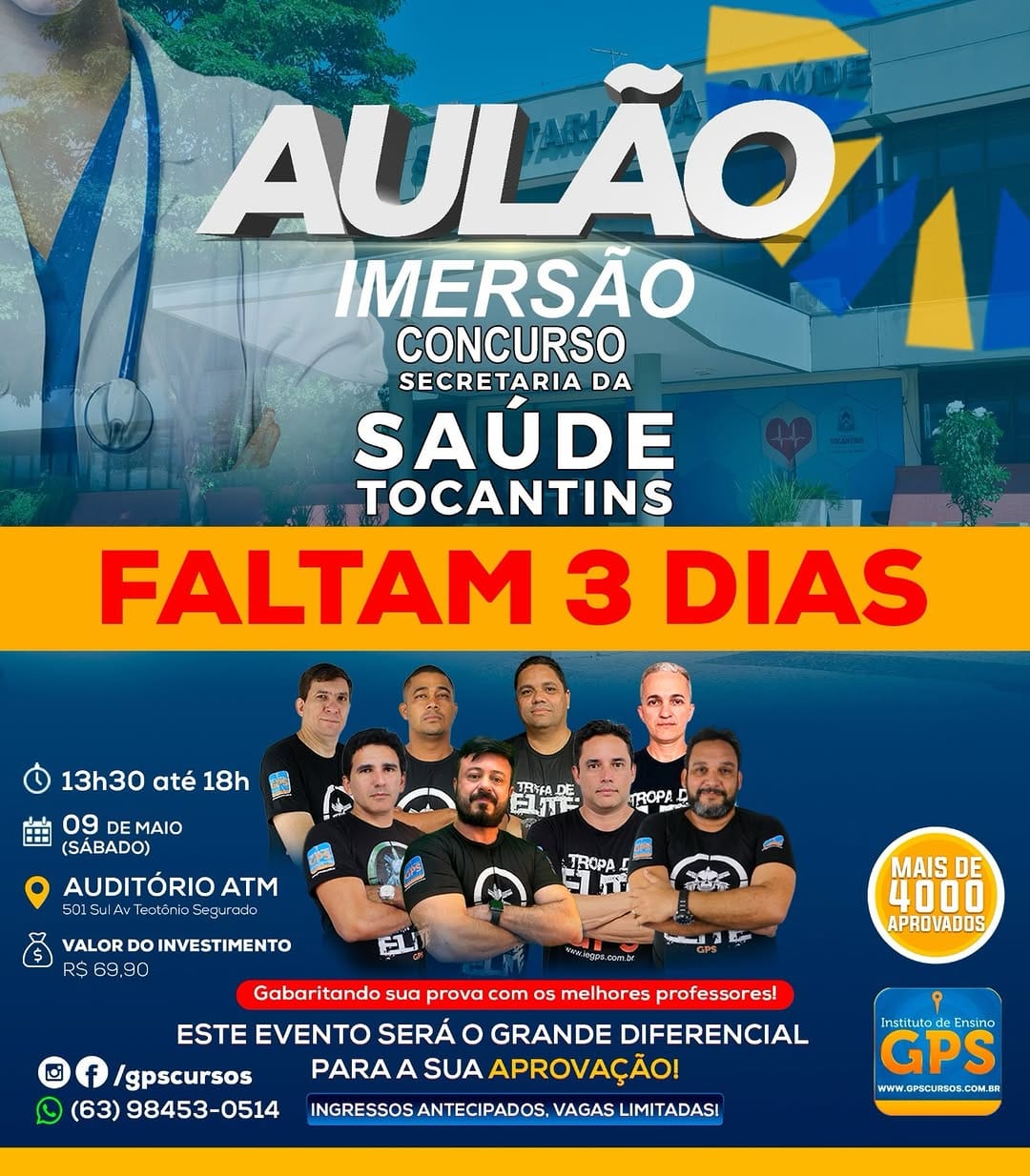 Post 5 by GPS CURSOS E CONCURSOS. on Instagram (image)