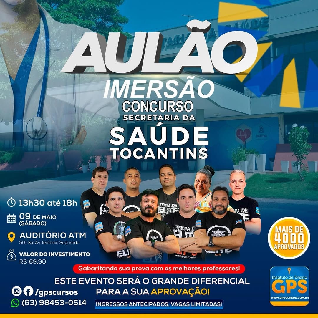 Post 8 by GPS CURSOS E CONCURSOS. on Instagram (image)
