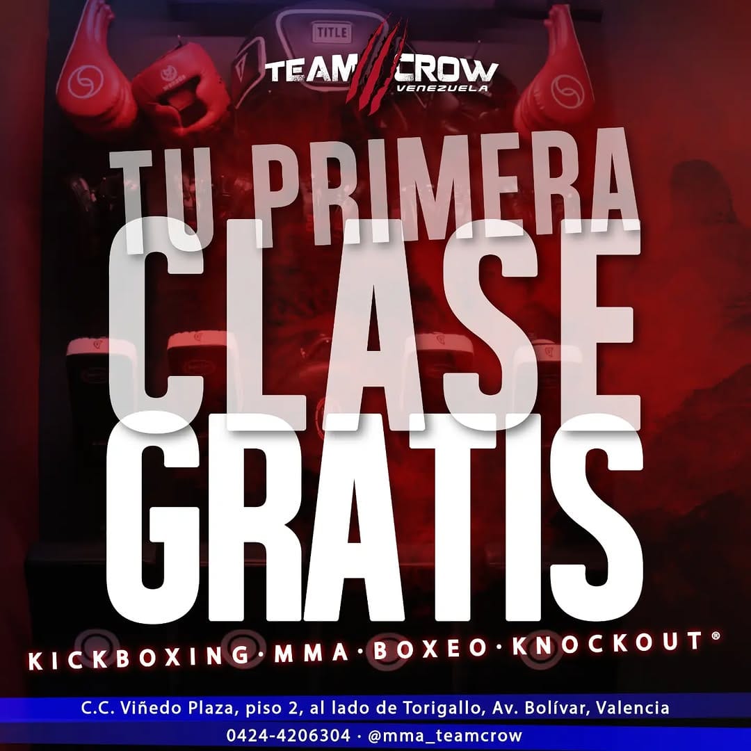 Post 10 by TEAM CROW 🇻🇪 Kickboxing | MMA | Boxeo | Knockout™ on Instagram (image)