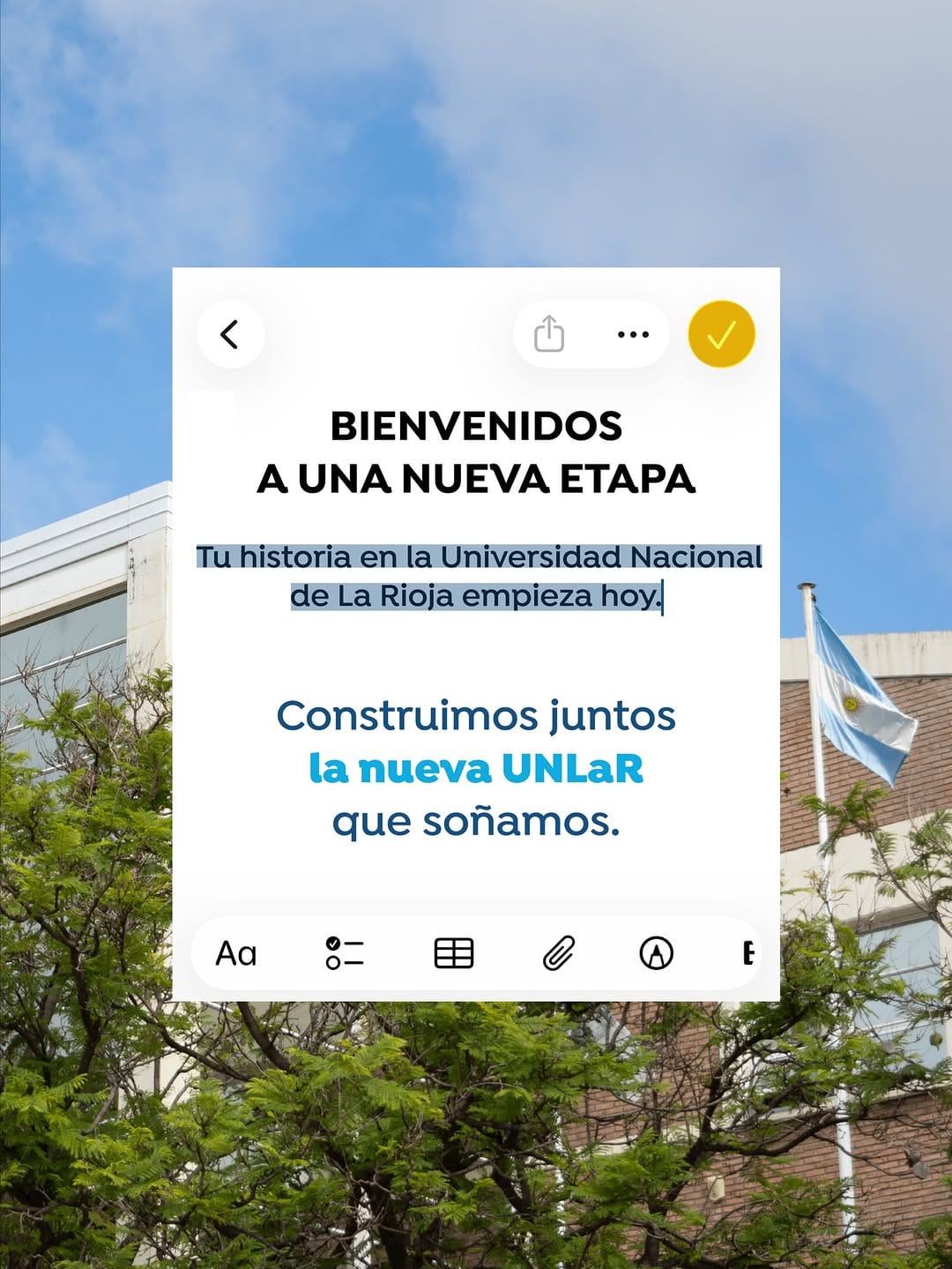 Post 8 by Universidad Nacional de La Rioja on Instagram (carousel)