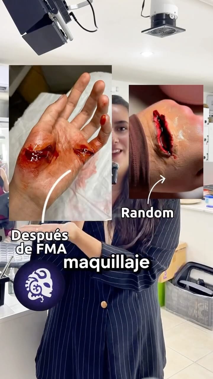 Post 3 by Film Makeup Academy | Escuela de Maquillaje Cinematográfico on Instagram (video)