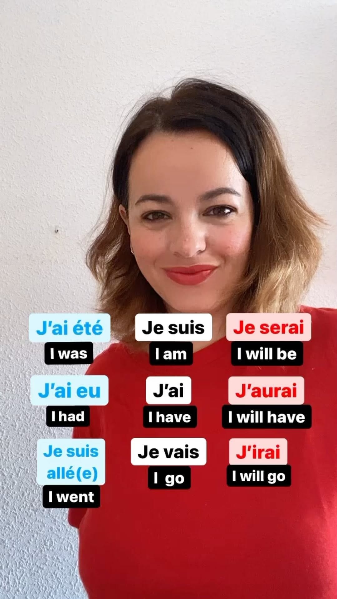 Post 8 by Learn French online on Instagram (video)