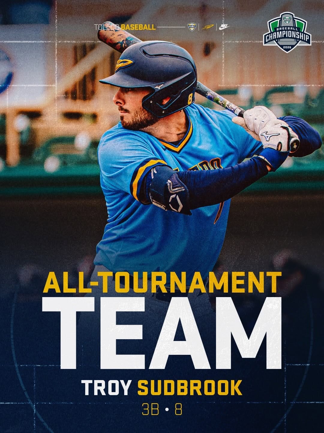 Post 6 by Toledo Baseball on Instagram (image)