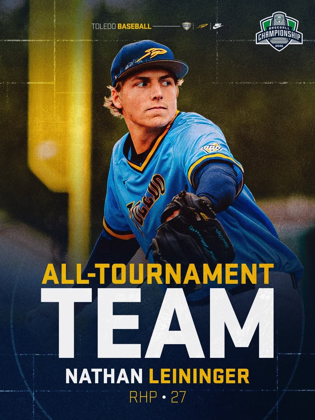 Post 8 by Toledo Baseball on Instagram (image)