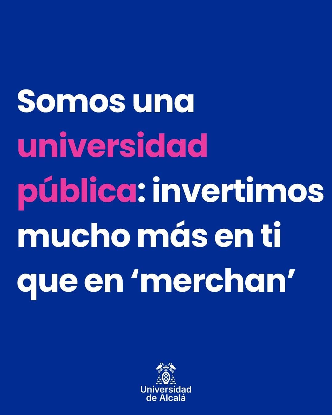 Post 2 by Universidad de Alcalá on Instagram (carousel)