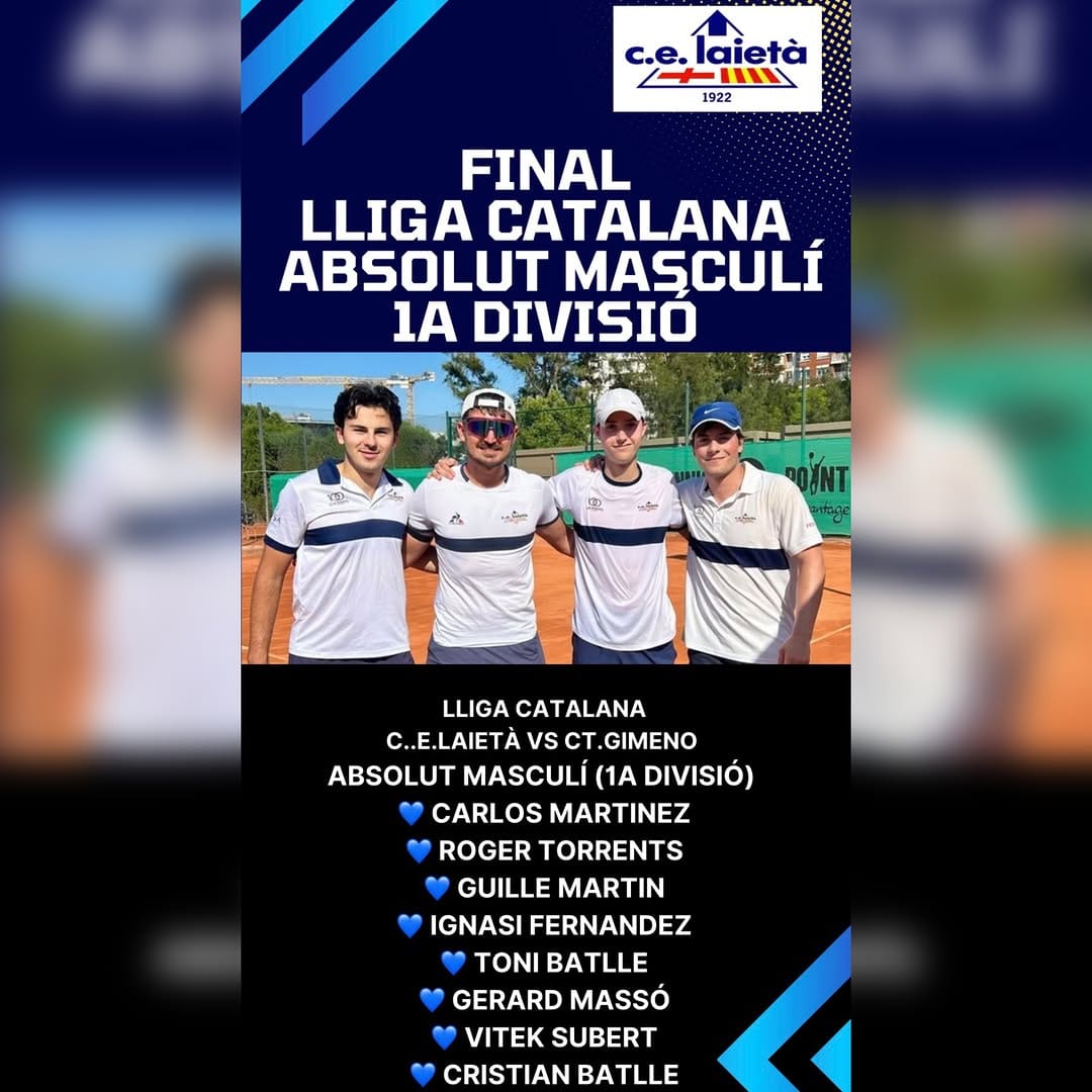 Post 1 by Club Esportiu Laietà on Instagram (image)