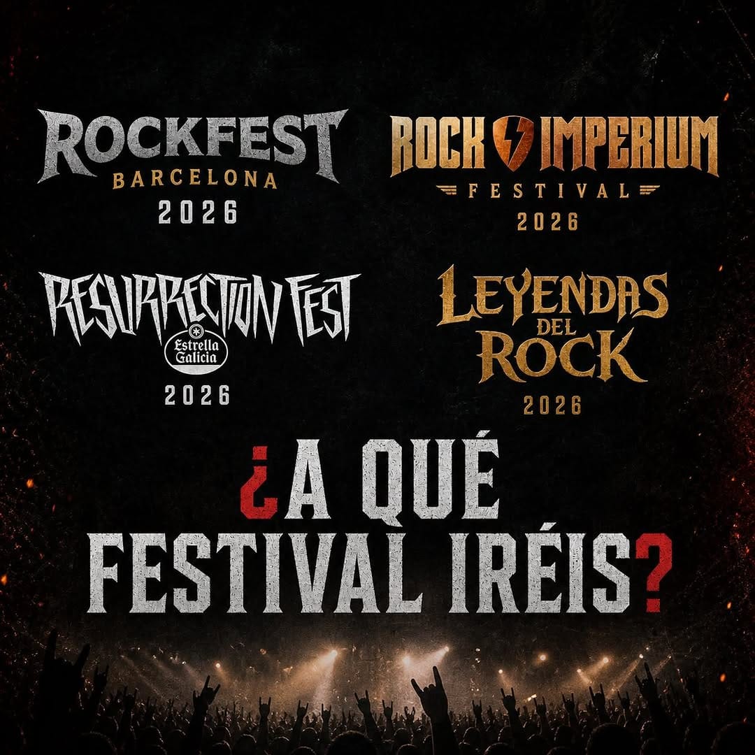 Post 3 by MetalRockBarcelona on Instagram (image)