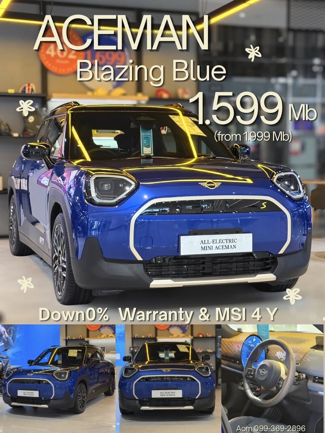 Post 5 by MINI Millennium Auto by Aom on Instagram (image)