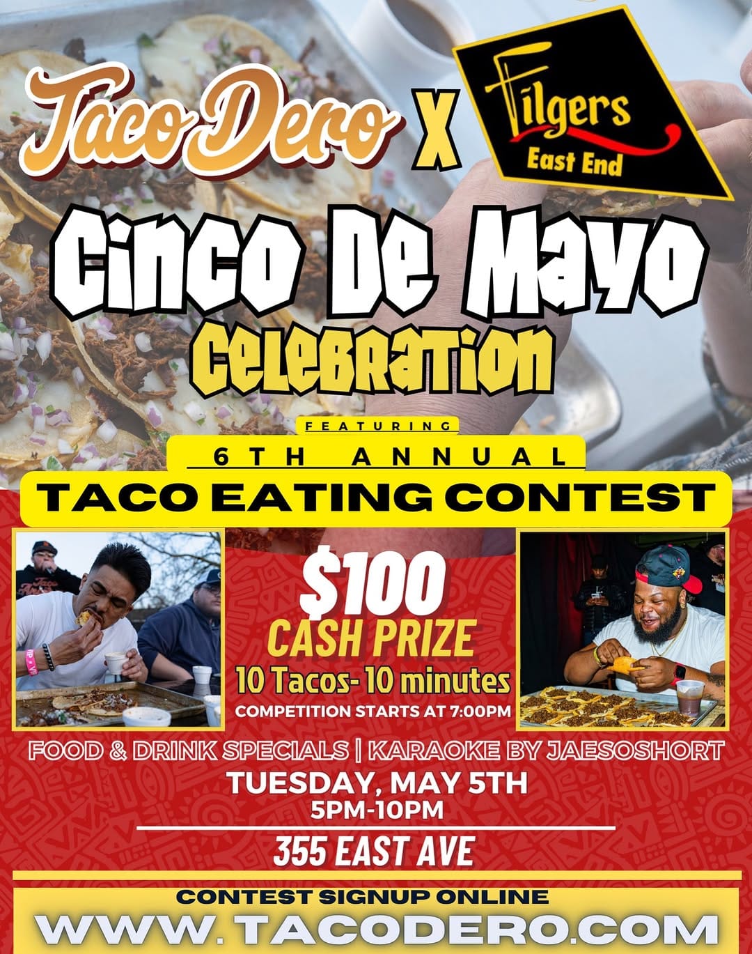 Post 3 by TacoDero LA Street Tacos on Instagram (image)